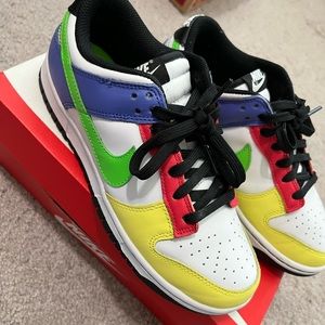 Nike Multi Color Dunks
